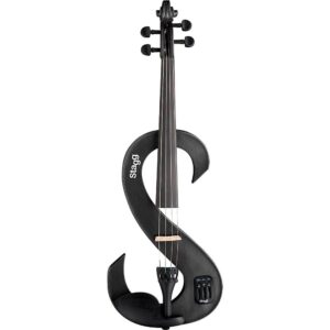 Stagg 4/4 Electric Violin Set Black