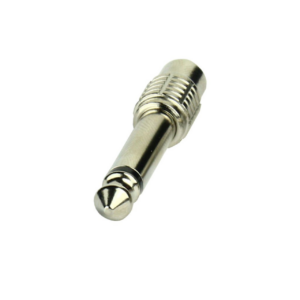 Tecnix 1/4'' Jack to RCA Female Silver Chassis Adaptor - 1 per pack (EACH)