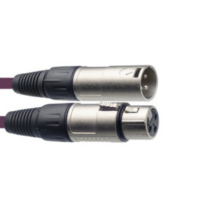 STAGG XLR-XLR Microphone Cable - 1M