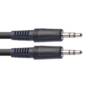 STAGG Audio Mini Stereo Cable to Mini Stereo Cable - 1M