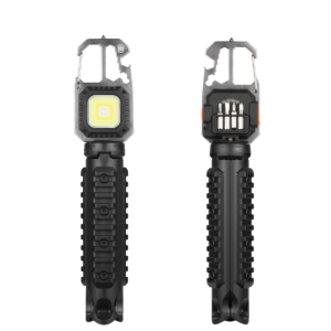 Rugged Range Multi-Function Keychain Light With Tri-Pod