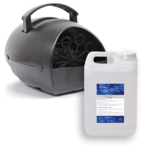 BEAMZ - B100 PORTABLE BUBBLE MACHINE plus 5L Fluid