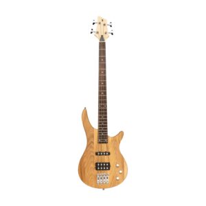 STAGG Fusion 40 Electric Bass Guitar Satin - Natural