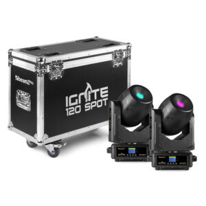 BEAMZPRO - IGNITE120 - [ 2 IN A FLIGHTCASE ]