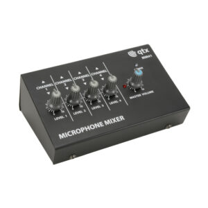 QTX - MM41 MINI MICROPHONE MIXER