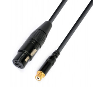 PDC CX138 SIGNAL LEAD XLR FEMALE  - RCA FEMALE 0.15M