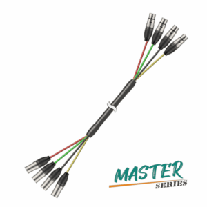 ROXTONE - STAGE LOOM 4 x XLR M - 4 x XLR F 3M