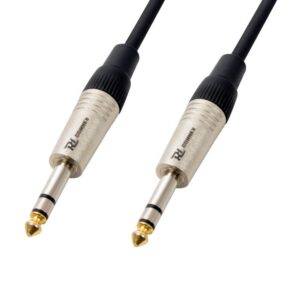 PDC CX80-6 SIGNAL LEAD 6.3MM STEREO MALE  - 6.3MM STEREO MALE 6M
