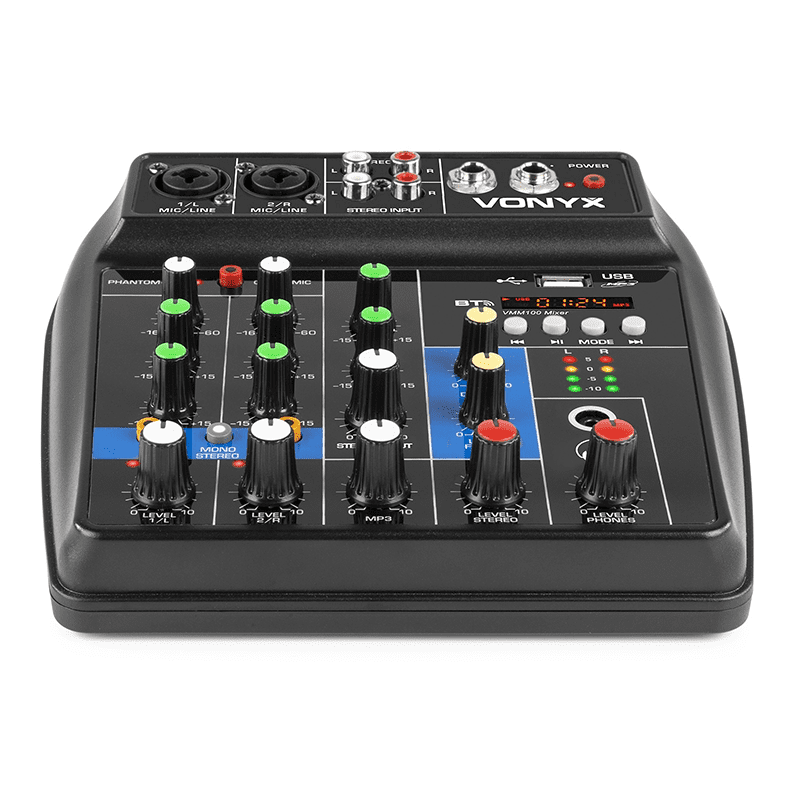 VONYX VMM-100 MUSIC MIXER 3-CH DSP/BT/USB - Image 3