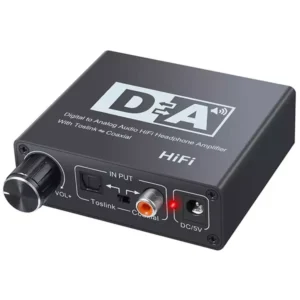 TVA - PRE-AMPLIFIED DIGITAL TO ANALOG AUDIO CONVERTER