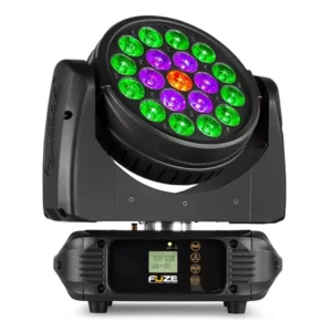BEAMZ FUZE1910 LED MOVING HEAD WASH WITH RING CONTROL 19x 10W RGBW
