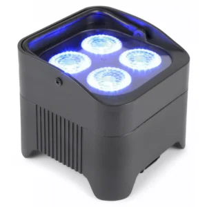 BEAMZ BBP94 LED BATTERY UPLIGHT PAR IP20 4x 10W RGBAWUV