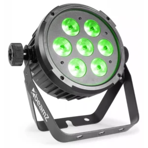 BEAMZ BT270 LED FLAT PAR IP20 7x 6W RGBW