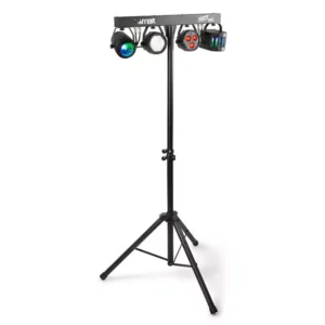 BEAMZ PARTYBAR09 SET JELLY MOON, DERBY, PAR AND STROBE RGBW