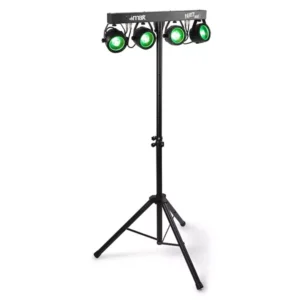 BEAMZ PARTYBAR11 SET 4 X COB PAR 4x 20W RGB