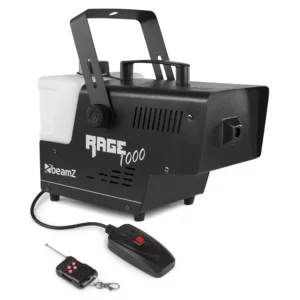 BEAMZ RAGE1000 SMOKE MACHINE 1000W  WIRELESS REMOTE