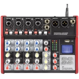 CITRONIC - CSM-6 MUSIC MIXER WITH BT/USB/MP3