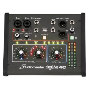 STUDIOMASTER - DIGILIVE4C 4 CH DIGITAL CONSOLE