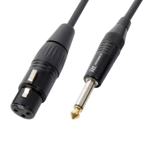 PDC CX40-1 SIGNAL LEAD XLR FEMALE  - 6.3MM MONO MALE 1.5M