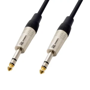 PDC CX80-1 SIGNAL LEAD 6.3MM STEREO MALE  - 6.3MM STEREO MALE 1.5M