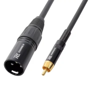 PDC CX52-3 SIGNAL LEAD XLR MALE  - RCA MALE 3M