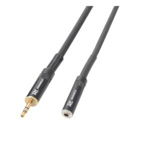 PDC CX90-1 SIGNAL LEAD 3.5MM STEREO MALE  - 3.5MM STEREO FEMALE 1.5M
