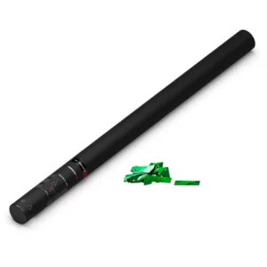MAGICFX HANDHELD CONFETTI CANNON 80CM GREEN METALLIC