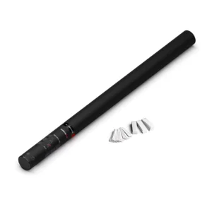 FILOFX HANDHELD CONFETTI CANNON 80CM WHITE