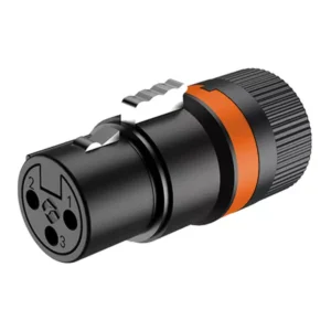 ROXTONE CONNECTOR XLR INLINE FEMALE LOW PROFILE