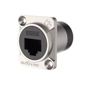 ROXTONE CONNECTOR RJ45 CHASSIS MOUNT CAT5