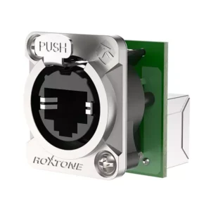 ROXTONE CONNECTOR ETHERCON CHASSIS MOUNT CAT5 SHIELDED
