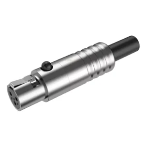 ROXTONE CONNECTOR MINI XLR INLINE FEMALE 3 PIN