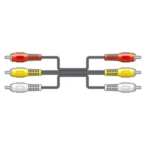 TVA - 20M - 3 x RCA PLUG / 3 X RCA PLUG LEAD