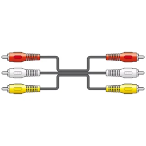 TVA - 5M - 3 X RCA JACK / 3 X RCA JACK LEAD
