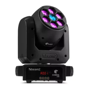 BEAMZ COBRA160 LED MOVING HEAD SPOT 1x 100W WITH BEE-EYE  6x 10W RGBW