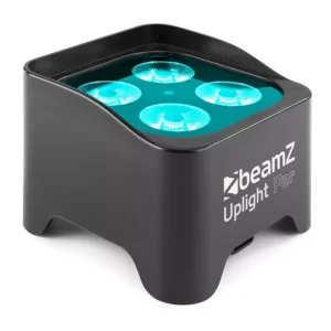 BEAMZ BBP90 LED BATTERY UPLIGHT PAR IP20 4x 4W RGBUV
