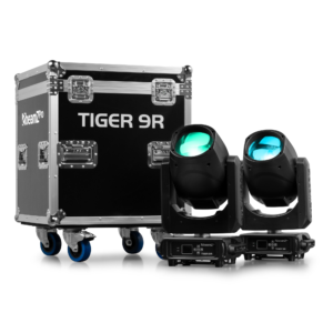 BEAMZPRO TIGER9R MOVING HEAD BEAM 260W [2 IN A FLIGHTCASE]