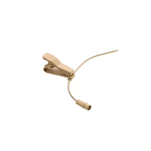 JTS CM-201i MINIATURE LAPEL MICROPHONE BEIGE 4 PIN MINI XLR