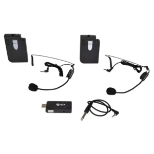 QTX U-MIC-863.2+864.8-N DUAL NECKBAND MICROPHONE UHF