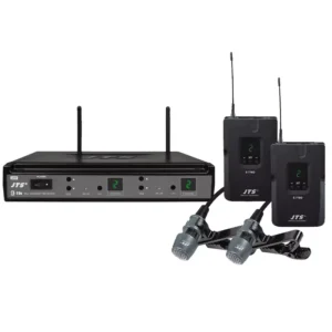JTS E-7Du/E-7TB +CM-501×2 DUAL LAPEL MICROPHONE DIVERSITY UHF 518-542MHz