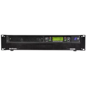 CITRONIC H3200 2U POWER AMPLIFIER 2X 1600W