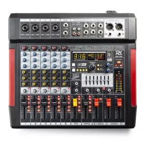 POWER DYNAMICS - PDM-T604 6CH MUSIC MIXER BT/MP3/USB/380DSP RECORD