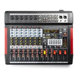 POWER DYNAMICS - PDM-T804 8CH MUSIC MIXER BT/MP3/USB/380DSP RECORD