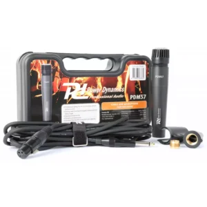 Power Dynamics - PDM57 DYNAMIC INSTRUMENT MICROPHONE IN CASE