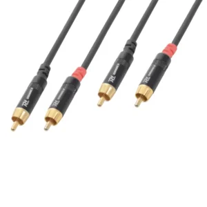 PDC CX94-05 SIGNAL LEAD 2X RCA MALE  - 2X RCA MALE 0.5M
