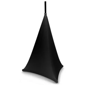 BEAMZ - LSS07B LYCRA SPEAKER STAND SLEEVE BLACK 0.7m