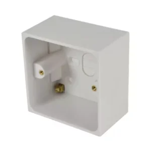 FILO - SINGLE SURFACE BACK BOXES 86mm x 86mm x 50mm