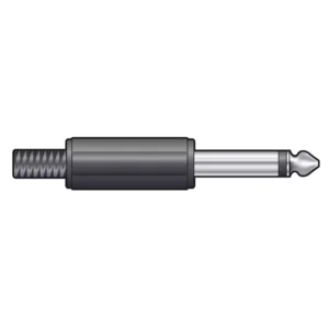 TVA CONNECTOR 6.3mm MONO MALE