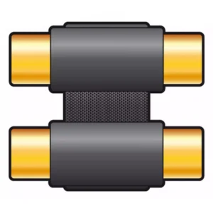 TVA ADAPTOR 2x RCA FEMALE TO 2x RCA FEMALE
