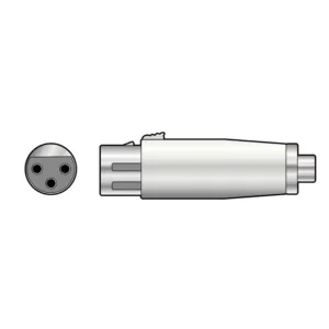 TVA ADAPTOR XLR FEMALE TO RCA FEMALE